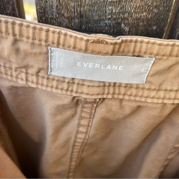 Everlane Wm’s The Lightweight Wide Leg Crop High Waisted Chino Pants Sz 4 - Picture 3 of 13